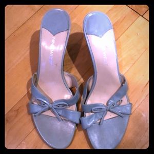 Nine West robins egg blue Sandals